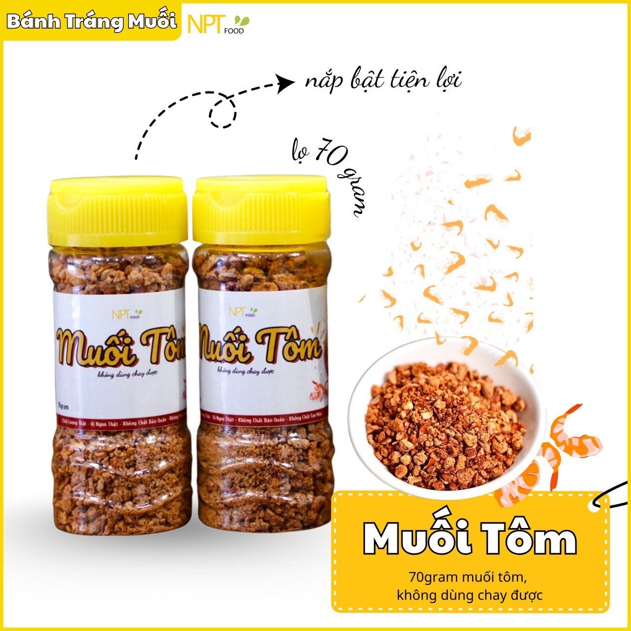  Muối tôm 70g 