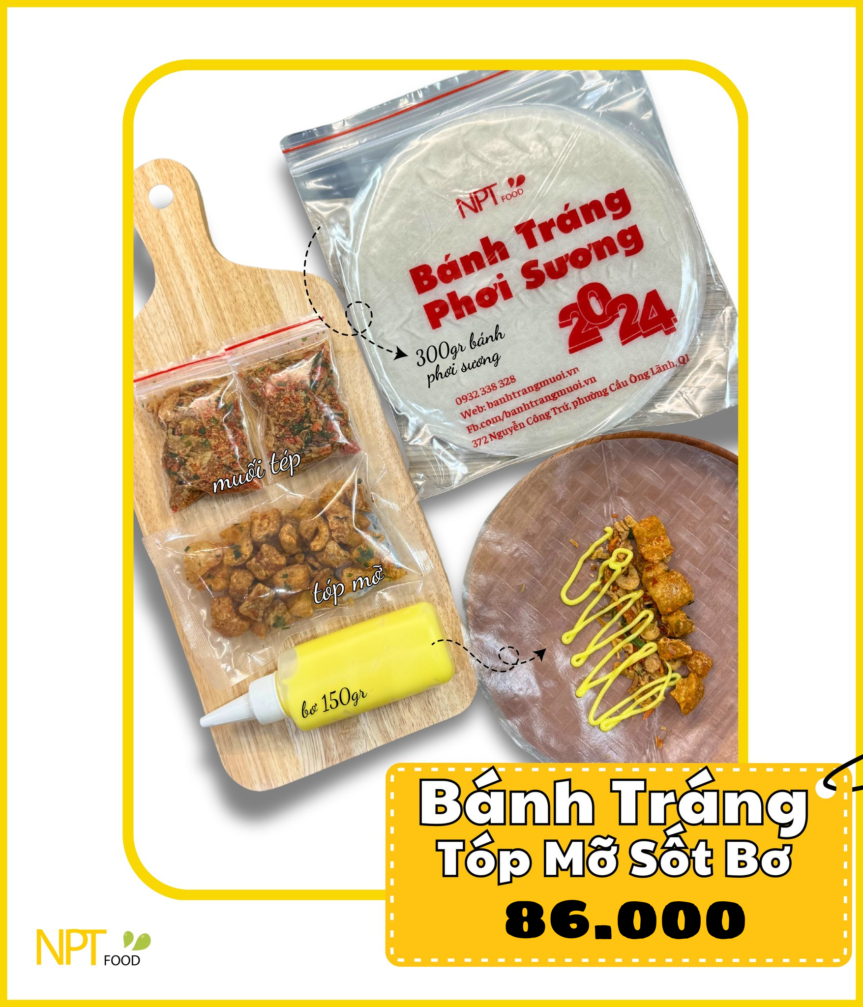  Combo Tóp Mỡ Sốt Bơ 