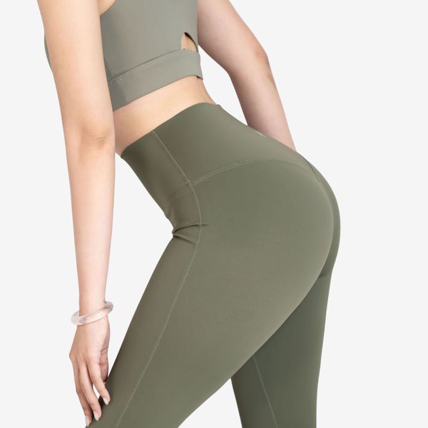 Quần dài legging thể thao nữ Reeta chất vải POLYAMIDE SPANDEX cao cấp A249