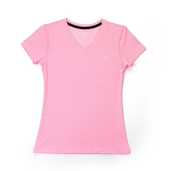 Áo thun thể thao nữ cổ tim Reeta A3006