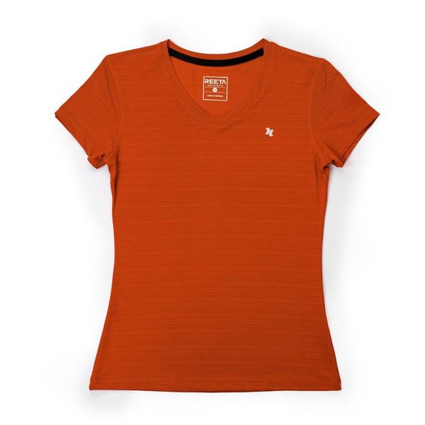 Áo thun thể thao nữ cổ tim Reeta A3006