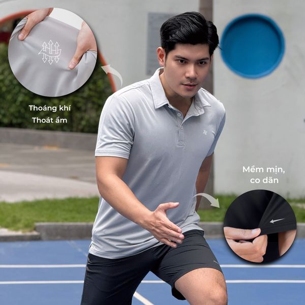 Áo polo thể thao nam REETA A3041