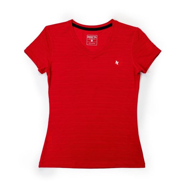Áo thun thể thao nữ cổ tim Reeta A3006
