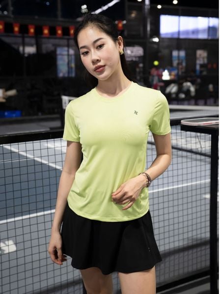 Áo thể thao nữ cổ tròn Reeta A003