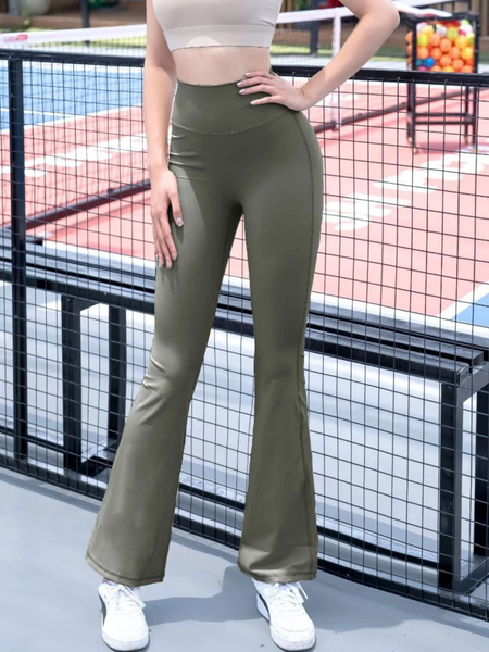 Quần legging dài ống loe Body Flare - A012