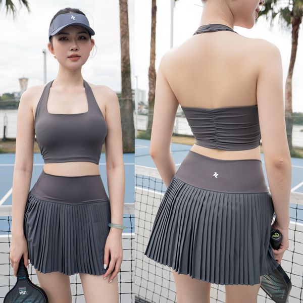 Áo bra cổ yếm nhún lưng A3210