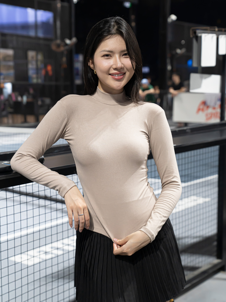 Áo giữ nhiệt nữ cổ lọ - A213