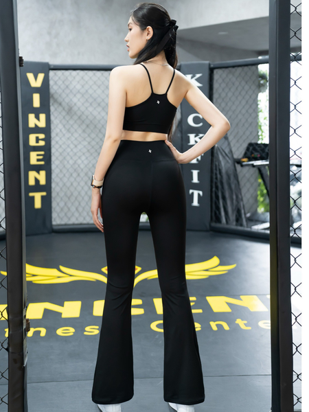 Quần legging dài ống loe Body Flare - A012