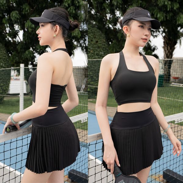 Áo bra cổ yếm nhún lưng A3210