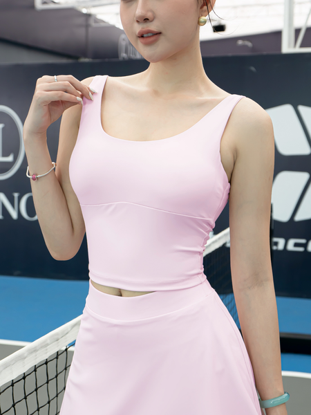 Áo bra croptop có sẵn mút ngực - A211