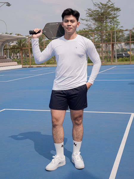 Áo thể thao nam tay dài ActiveFit A244