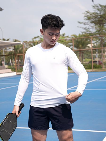 Áo thể thao nam tay dài ActiveFit A244