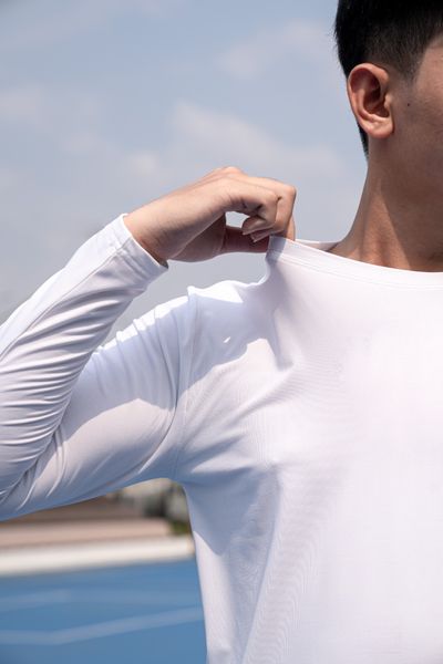 Áo thể thao nam tay dài ActiveFit A244