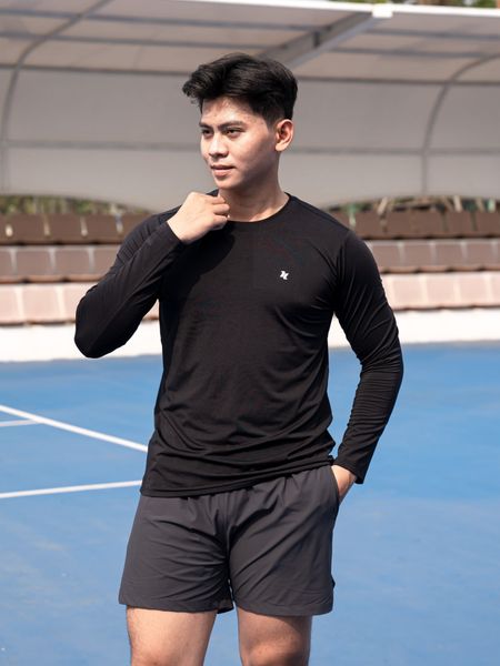 Áo thể thao nam tay dài ActiveFit A244