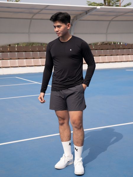 Áo thể thao nam tay dài ActiveFit A244