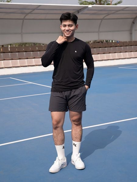 Áo thể thao nam tay dài ActiveFit A244