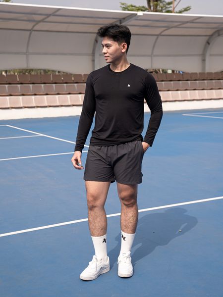 Áo thể thao nam tay dài ActiveFit A244