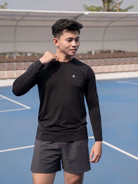 Áo thể thao nam tay dài ActiveFit A244