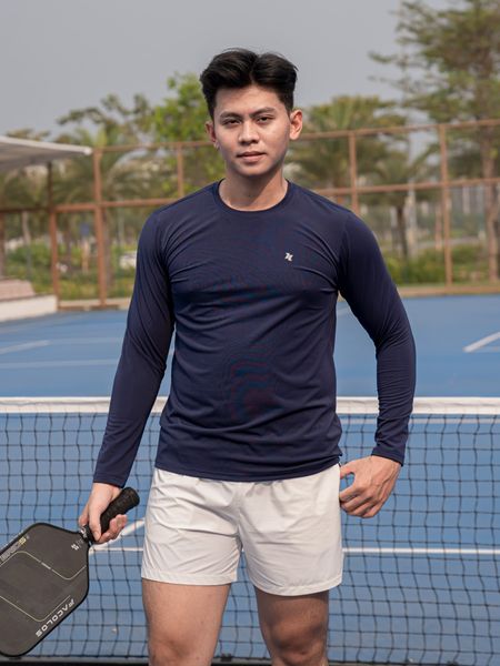 Áo thể thao nam tay dài ActiveFit A244