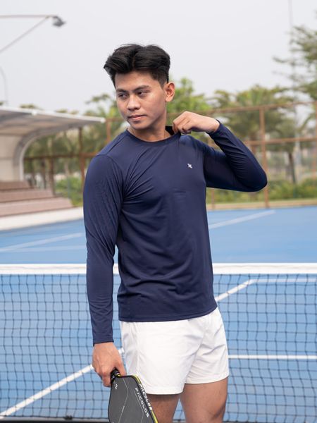 Áo thể thao nam tay dài ActiveFit A244