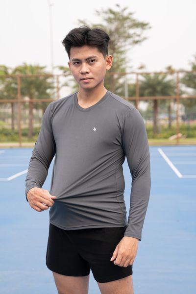 Áo thể thao nam tay dài ActiveFit A244