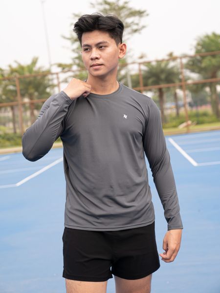 Áo thể thao nam tay dài ActiveFit A244