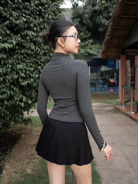 Áo giữ nhiệt nữ Reeta cổ leo A3213