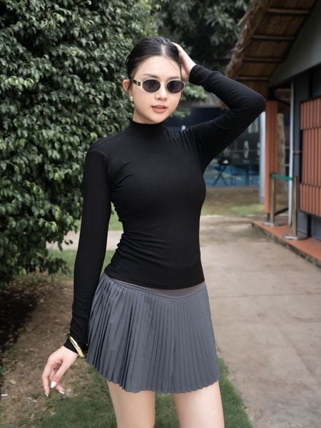 Áo giữ nhiệt nữ Reeta cổ leo A3213