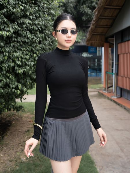 Áo giữ nhiệt nữ Reeta cổ leo A3213