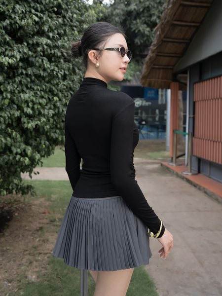 Áo giữ nhiệt nữ Reeta cổ leo A3213