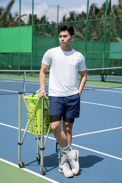 Áo thể thao nam cổ tròn A3110