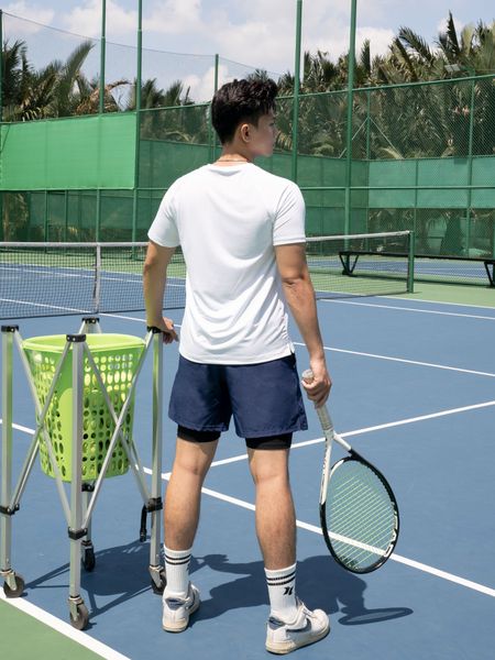 Áo thể thao nam cổ tròn A3110