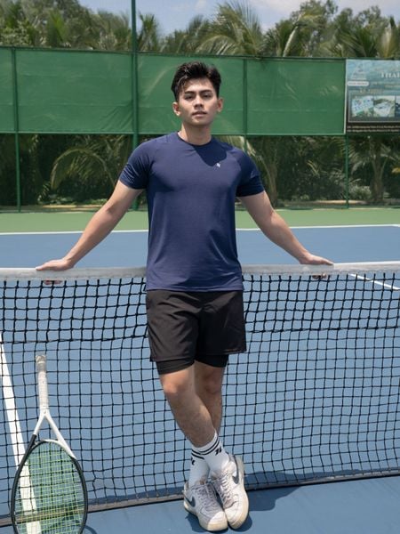 Áo thể thao nam cổ tròn A3110