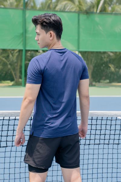 Áo thể thao nam cổ tròn A3110