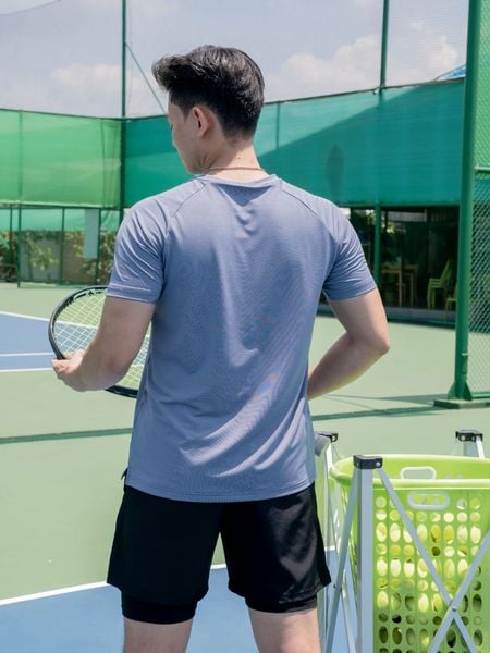 Áo thể thao nam cổ tròn A3110