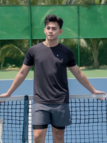 Áo thể thao nam cổ tròn A3110