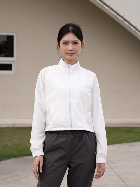 Áo khoác thể thao nữ 2 lớp Croptop Fit Daily A231