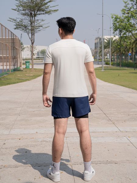 Quần short 2 lớp nam A059