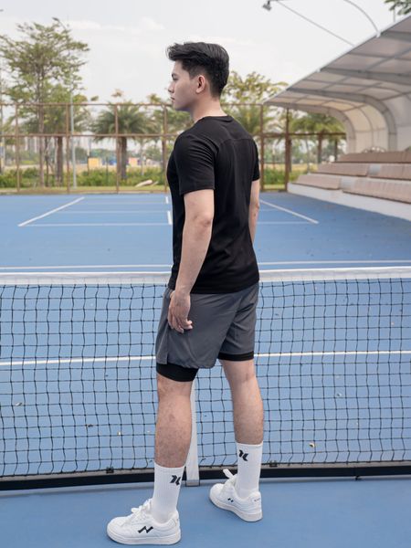 Quần short 2 lớp nam A059