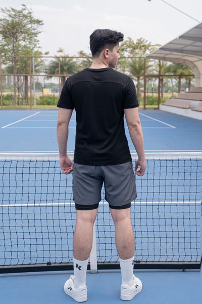 Quần short 2 lớp nam A059