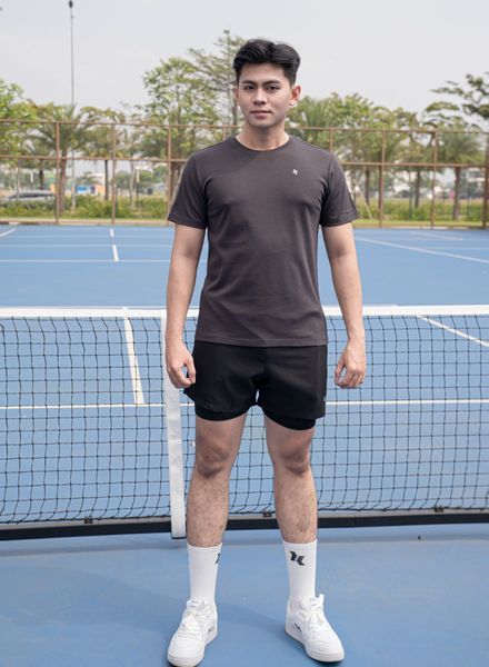 Quần short 2 lớp nam A059
