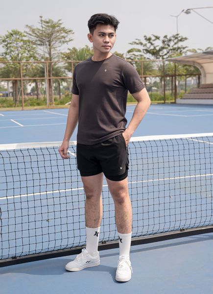 Quần short 2 lớp nam A059