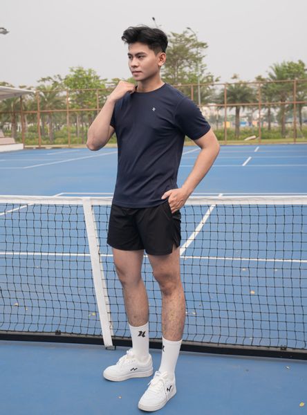 Quần short chạy bộ nam Reeta quick-dry wind fabric... A224