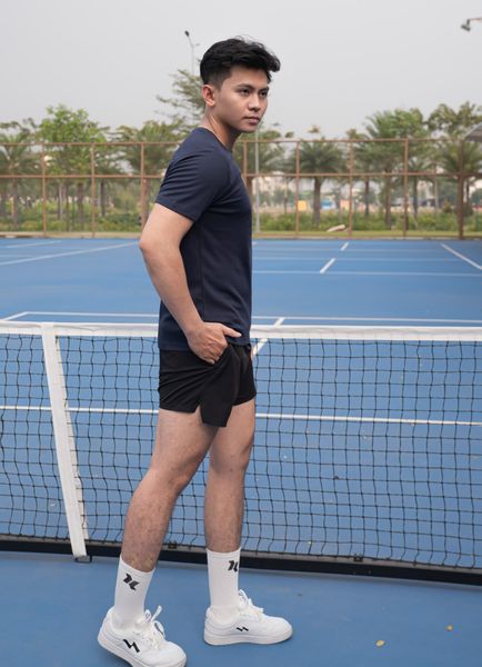 Quần short chạy bộ nam Reeta quick-dry wind fabric... A224