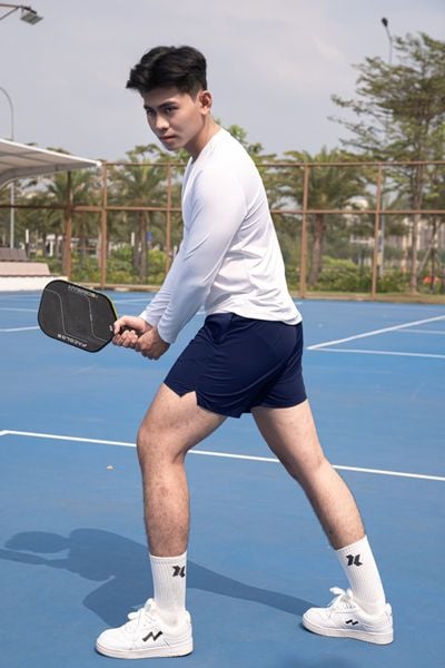 Quần short chạy bộ nam Reeta quick-dry wind fabric... A224