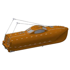 VIKING Norsafe GES-35 free-fall lifeboat - 48 persons
