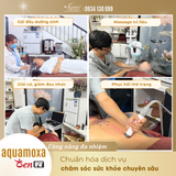  Giường Xông Ngải Cứu Kết Hợp Gội Đầu AquaMoxa ZENINT 