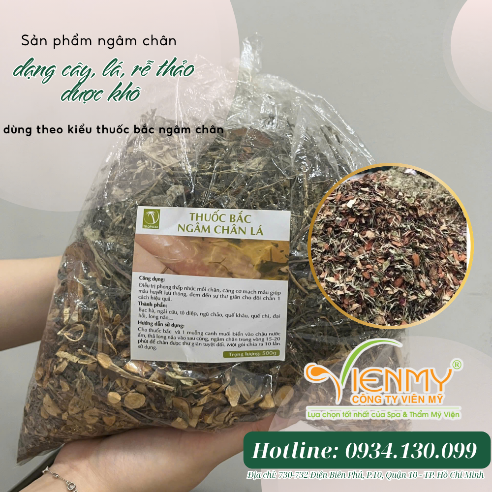  Cây cỏ thuốc bắc ngâm chân 