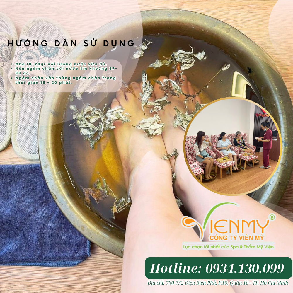  Cây cỏ thuốc bắc ngâm chân 