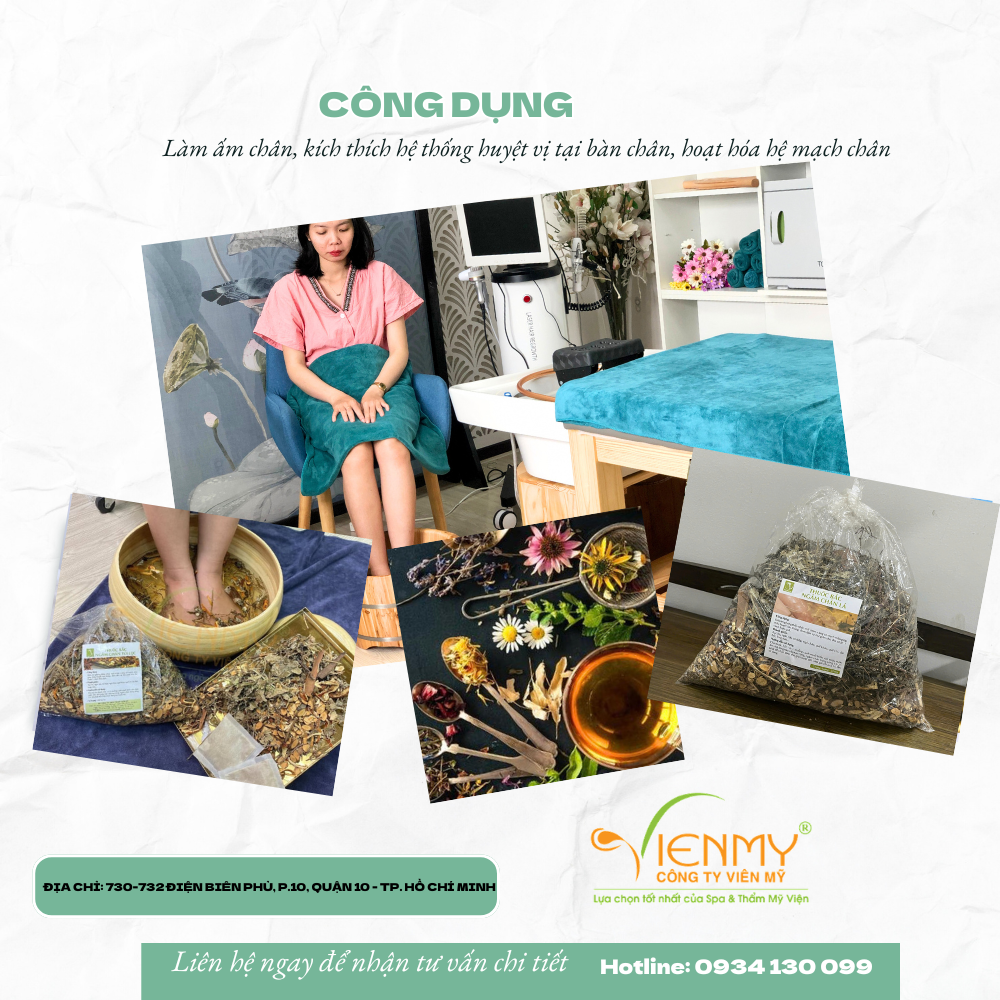  Cây cỏ thuốc bắc ngâm chân 
